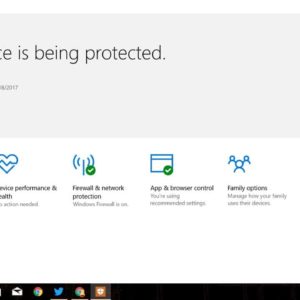 Windows Security Creators Update