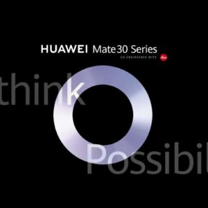 Huawei Mate 30 Launch Invitation