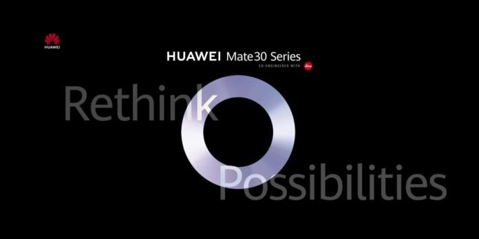 Huawei Mate 30 Launch Invitation