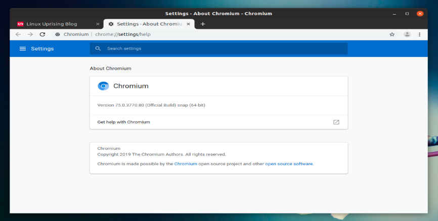 Chromium On Ubuntu